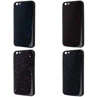 Confetti Black TPU Case Iphone 6 Plus / apple-iphone-iphone 6 plus + №2814