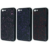 Confetti Black TPU Case Iphone 5 / apple-iphone-iphone 5 + №2809