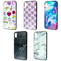 Phosphor Print Case Apple Iphone XS Max / apple-iphone-iphone xs max + №1654