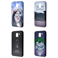 Чехол принт матовый J6 / samsung-j series-j6 + №361