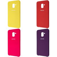 Silicone cover для A8 Plus / samsung-a series-a8 plus + №1372