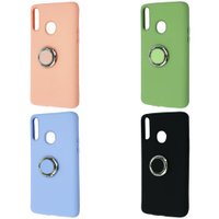 Silicone Cover With Ring Samsung A20S / samsung-a series-a20s + №1389