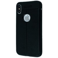 Auto Focus Black TPU Case iPhone X/XS / apple-iphone-iphone xs + №3370