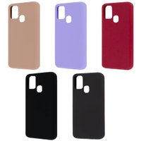 Full Silicone Cover no logo for Samsung M31 / samsung-m series-m31 + №2122