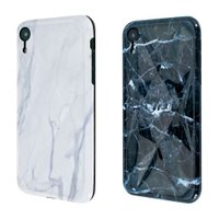 IMD Print Rhombus Marble Case / Apple модель пристрою iphone xr. серія пристрою iphone + №1856