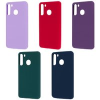 Full Silicone Cover no logo for Samsung A21 / samsung-a series-a21 + №2121