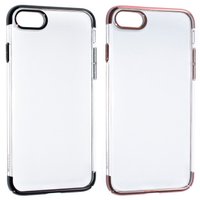 Baseus Glitter Transparent Case for Apple iPhone 7/8 / apple-iphone-iphone 7 + №3323