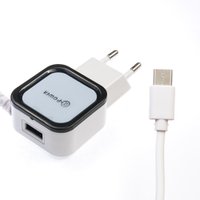 СЗУ QLT-POWER HXUD-1 Type-C, 1 USB / Зарядні пристрої + №7287