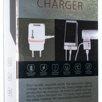 СЗУ QLT-POWER HXUD-2 Lightning, 1 USB / Зарядні пристрої + №7288