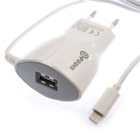 СЗУ QLT-POWER HXUD-4 Lightning, 1 USB / Зарядні пристрої + №7294