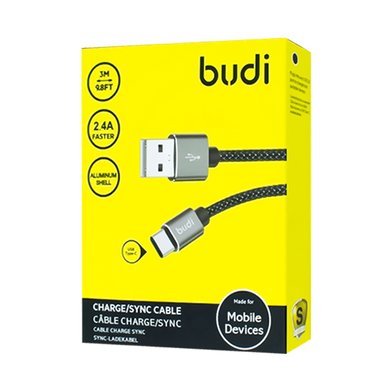 M8J206T-BLK - Type C to USB Charge/Sync3m / Нові надходження + №6810