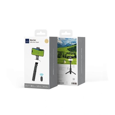 WIWU Монопод-штатив WI-SE013 Warrior Selfie Stick Tripod / Аудио wiwu + №10201