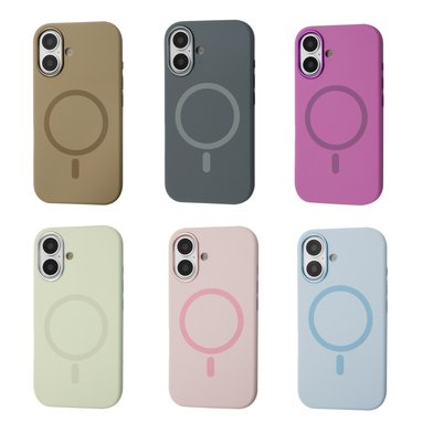 FIBRA Silicone OmniMag iPhone 16 / FIBRA Silicone OmniMag iPhone + №10876
