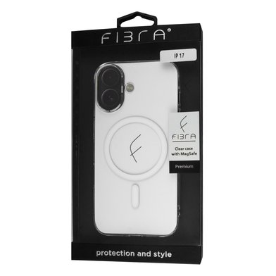 FIBRA Clear Сase with MagSafe iPhone 17 / FIBRA Clear Сase with MagSafe + №10853