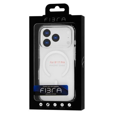 FIBRA Crystal Case with MagSafe iPhone 17 Pro/18 Pro / FIBRA Crystal Сase with MagSafe  + №10859