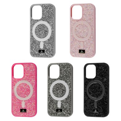 Bling World Rock Diamond with MagSafe iPhone 17 / Bling World Rock Diamond with MagSafe iPhone + №10912