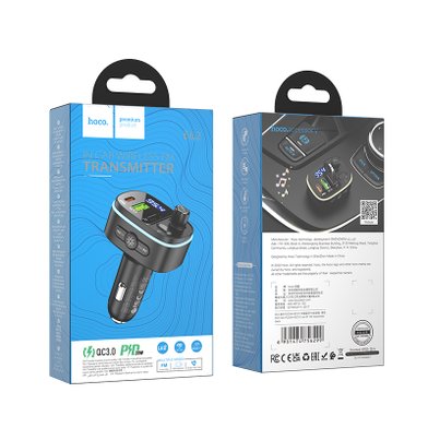 FM Модулятор HOCO E62 Fast PD20W+QC3.0 / Всё для автомобилей hoco + №10952