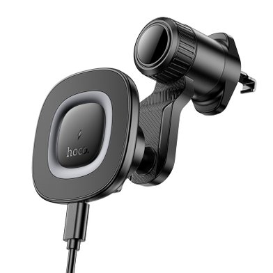 Автодержатель Hoco HW30 Crown magnetic wireless (air outlet) / Все для автомобілів + №10970