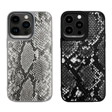 Kajsa Glamorous Collection Snake Pattern 2 back case for iPhone 15 Pro Max / Kajsa Glamorous Collection Snake Pattern 2 back case + №11002