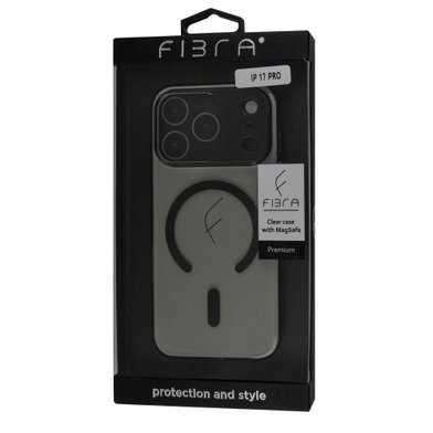 FIBRA Clear Сase with MagSafe iPhone 17 Pro Max/18 Pro Max Close Camera / FIBRA Clear Сase with MagSafe + №11126