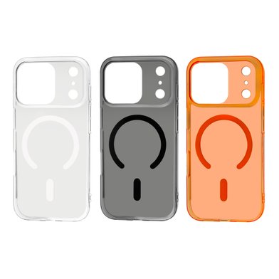 FIBRA Clear Сase with MagSafe iPhone 17 Pro/18 Pro Close Camera / FIBRA Clear Сase with MagSafe + №11127
