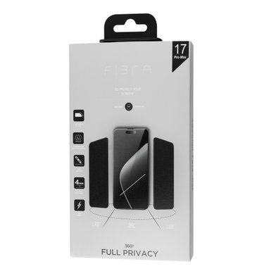 Защитное стекло FIBRA Privacy Glass iPhone 15 Pro Max / FIBRA Privacy Glass + №11254