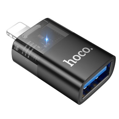 Переходник Hoco UA36 iP male to USB female OTG / Кабели / Переходники hoco + №11402