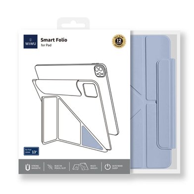 WiWU Чехол для планшета Wi-004 Smart Folio iPad (2025/2024) Air 11 (10.9',11') / Wi-004 Smart Folio iPad + №11468