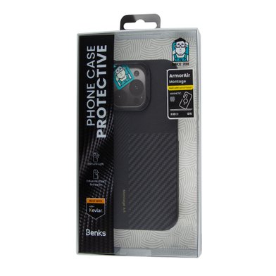 Benks ArmorAir Montage Case Built with Kevlar iPhone16 Pro / Модельный ряд серия устройства iphone. бренд устройства apple + №11548