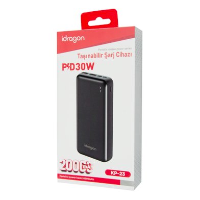 Power Bank iDragon KP-23 20000mAh 22.5W / Зарядные устройства + №11585