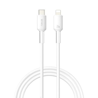 WIWU Кабель Wi-C062 C-L Neolink Series Silicone Cable 27W 2m / Кабели / Переходники wiwu + №11603
