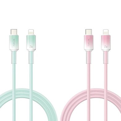 WIWU Кабель Wi-C062 C-L Neolink Series Silicone Cable 27W 1m / Кабели / Переходники wiwu + №11605