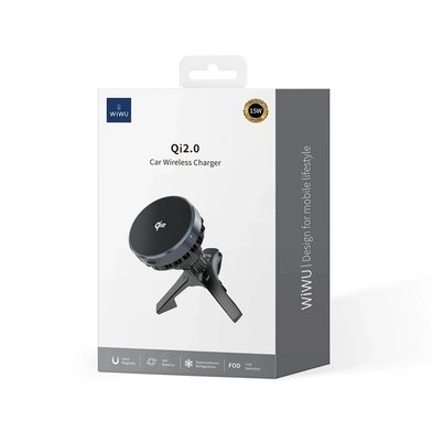 WIWU Автодержатель CH-319 Qi2 Car Wireless Charger / Всё для автомобилей wiwu + №11623