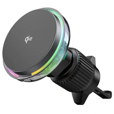 WIWU Автодержатель CH-324 Qi2 AURORA Car Wireless Charger / Всё для автомобилей wiwu + №11625