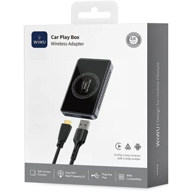 WIWU CarPlay Box Wireless Adapter Wi-CP004 / Всё для автомобилей wiwu + №11627