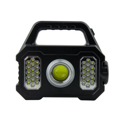 Фонарь аккумуляторный LED YT-880 + SOLAR / Освітлення + №11647