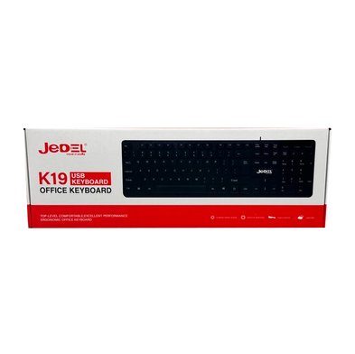 Клавиатура проводная JEDEL K19 / Администрирование + №11696