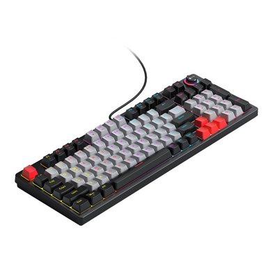 Клавиатура механическая проводная JEDEL KL-114 RGB (red switch) / Администрирование + №11699