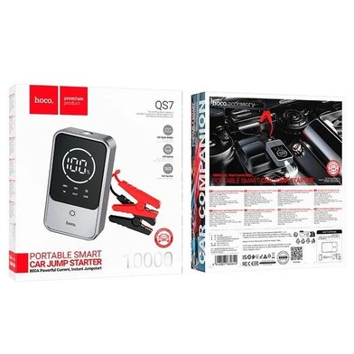 Пусковое устройство (бустер) для авто HOCO QS7 10000mAh / Всё для автомобилей hoco + №11720