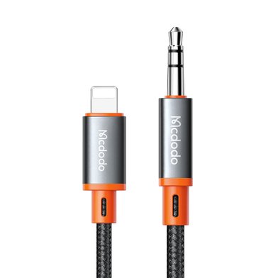 Кабель MCDODO CA-0890 Coil L to AUX 3.5 1.8m / Кабели / Переходники mcdodo + №12178