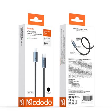 Кабель MCDODO CA-7080/7082 C to C 240W 1.2m / Кабели / Переходники mcdodo + №12118
