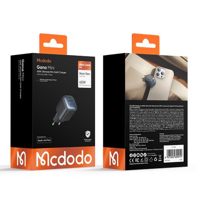 СЗУ MCDODO CH-1000/1001/1002 Mini GaN Charger 45W 2C / Администрирование + №12128