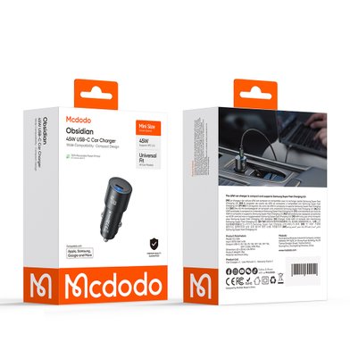 AЗУ MCDODO CC-5340 PD Fast Charger 45W 1C / Всё для автомобилей mcdodo + №12193