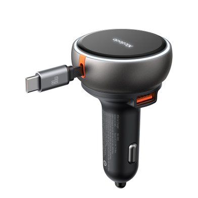 AЗУ MCDODO CC-4850 Car Charger 80cm retractable USB-C Cable 80W 1A / Всё для автомобилей mcdodo + №12194