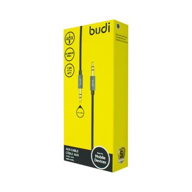 DC12712B - AUX Cabel Budi in silicon case / Кабели / Переходники budi + №6790