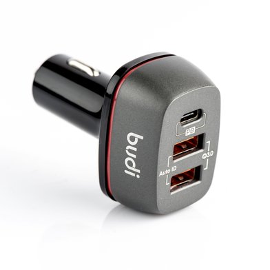 CC626TB - Dual qc3.0 output and PD output car charger / Всё для автомобилей budi + №6848