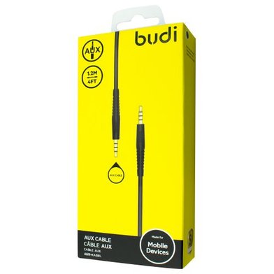 M8J150AUX - AUX Cable Budi 1.2m / Кабели / Переходники budi + №3112