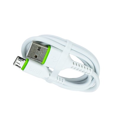 M8J158M (NP) - USB Кабель Budi Micro-USB to USB Charge/Sync TPE Cable 1m no packing / Кабели / Переходники budi + №3074