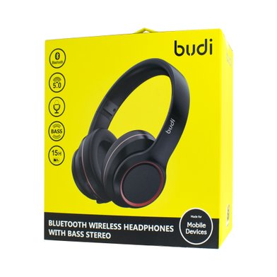 EP50B - Budi Bluetooth Wireless Headphones with Bass Stereo / Аудио budi + №6686