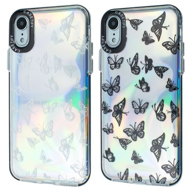 TPU Gradient Case Butterfly Apple Iphone XR / apple-iphone-iphone xr + №1154